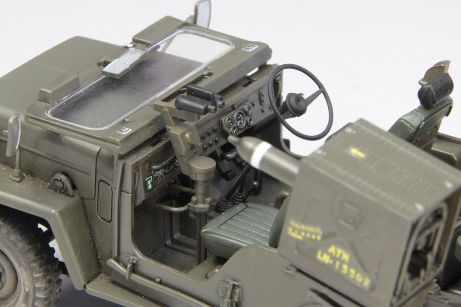 Fine Molds MJ04 1/35 Japan Ground Self-Defense Force Type 73 Light Truck (with MAT) - BanzaiHobby
