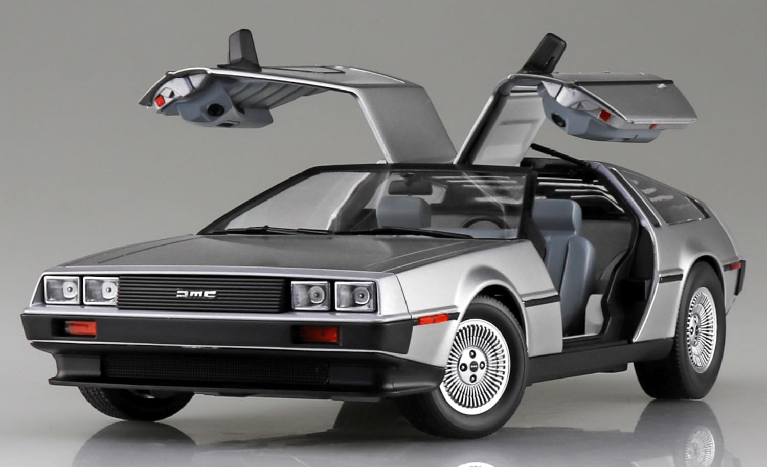 Aoshima 064351 1/24 Bunka Kyozai The Super Car No.21 '82 DeLorean Plastic Model DMC-12 - BanzaiHobby
