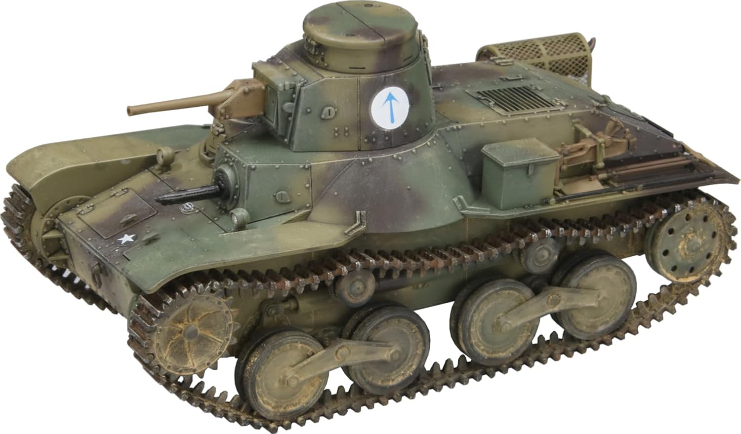 Fine Mold MR01 1/35 Imperial Army Military Series Imperial Army Type 95 Light Tank No. Ha Late Type Iwo Jima - BanzaiHobby