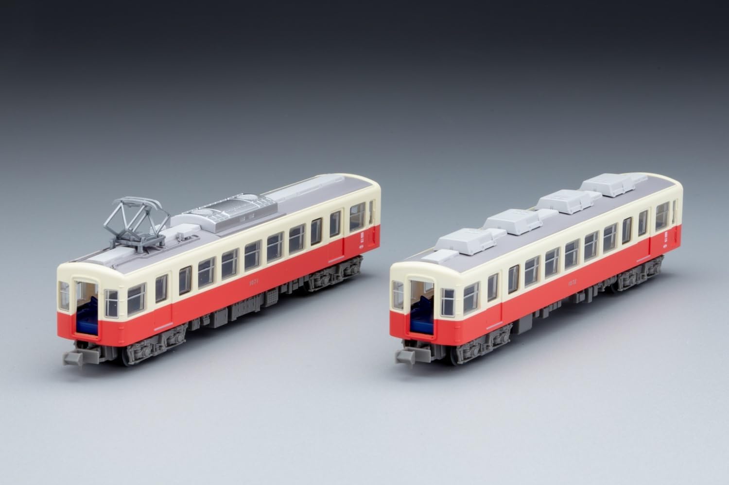TOMYTEC Railway Collection Takamatsu Kotohira Electric Railway 1070 Series (Reproduction Paint) 2 Cars Set - BanzaiHobby