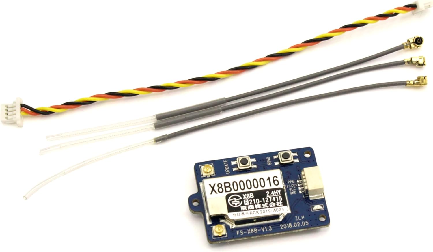 Kyosho 82154-01 FLYSKY Nirvana X8B Receiver - BanzaiHobby