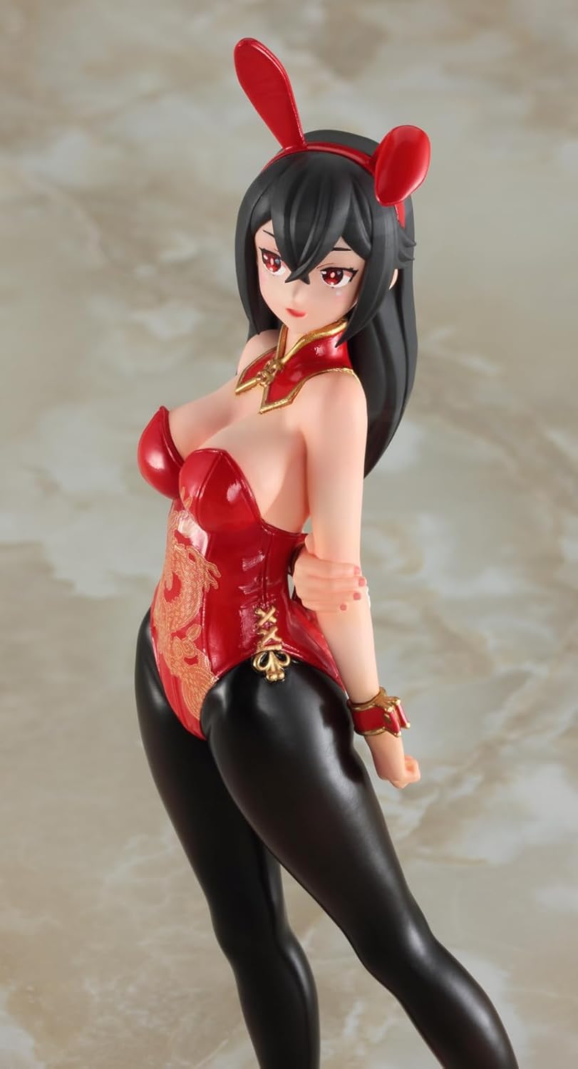 Hasegawa SP607 1/12 Egg Girls Collection No.44 Haku Rinfa (Bunny Girl) Unpainted Resin Kit - BanzaiHobby