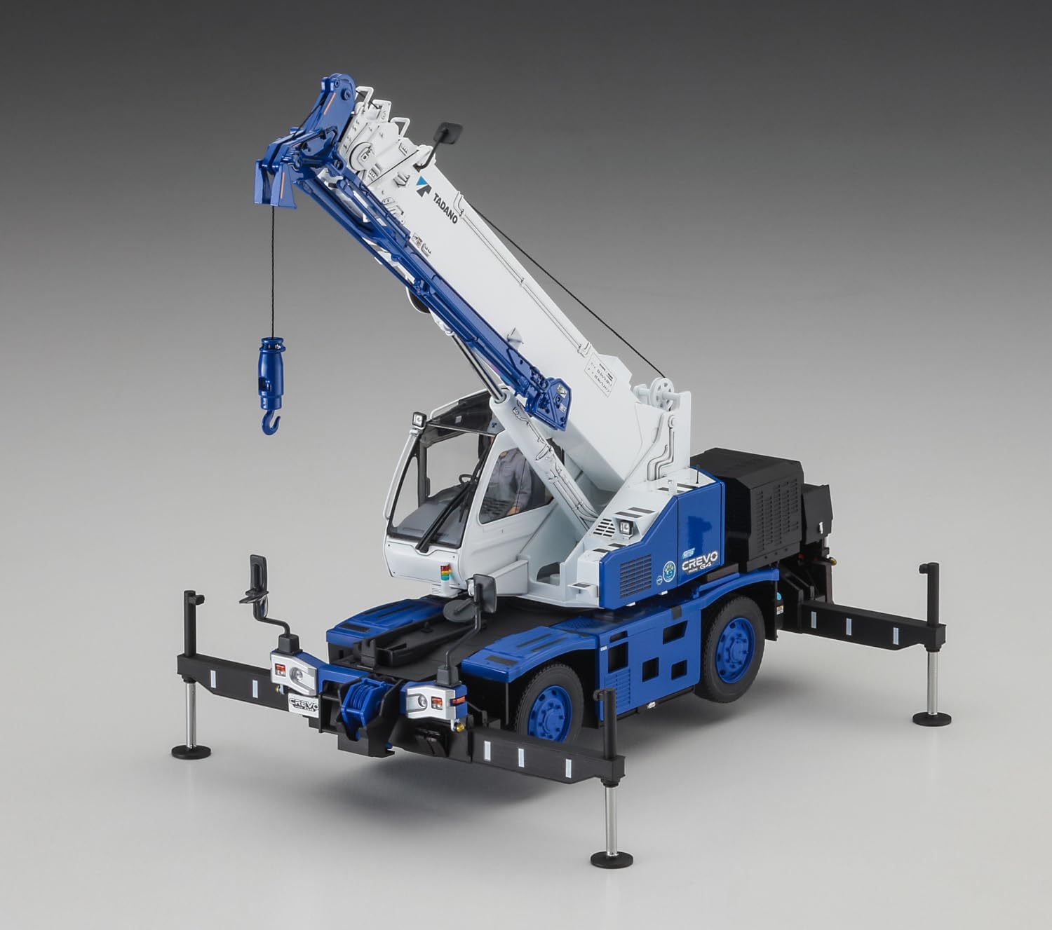 Hasegawa 66110 1/35 Tadano Rough Terrain Crane GR-130NL/N Clevo Mini G4 H-type Outrigger - BanzaiHobby
