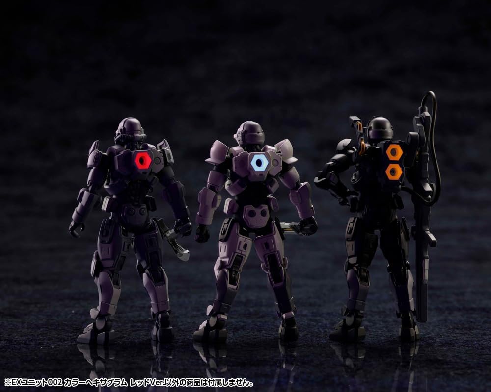 Kotobukiya HG150 1/24 Hexa Gear EX Unit 002 HEXA G-R.A.M Red Ver. - BanzaiHobby