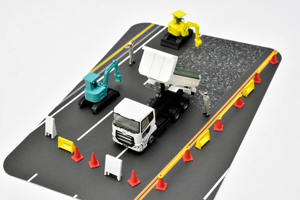 Tomytec The Truck Collection Torakore Road Construction Site Dump Set A - BanzaiHobby