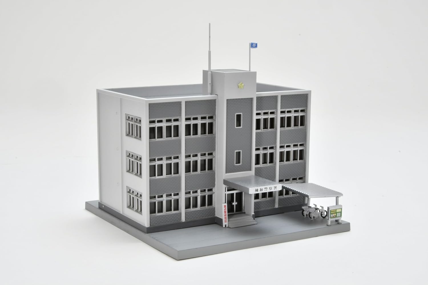TOMYTEC (N-Gauge) Building Collection 094-3 Police Station 3 - BanzaiHobby