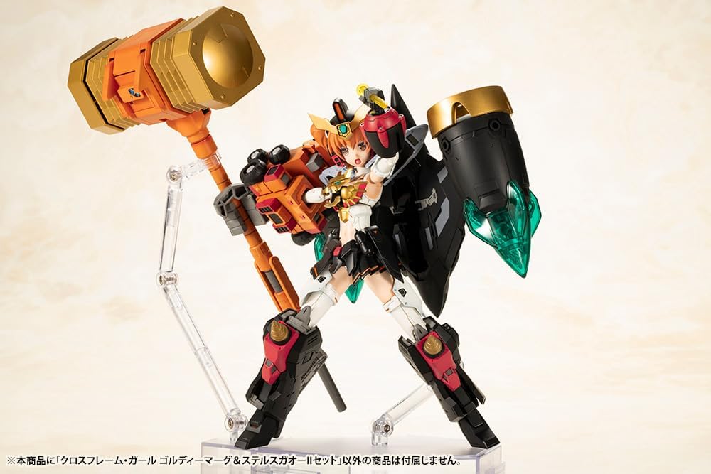 Kotobukiya CG010 GaoGaiGar Cross Frame Girl Goldie Marg & Stealth Gao II Set - BanzaiHobby