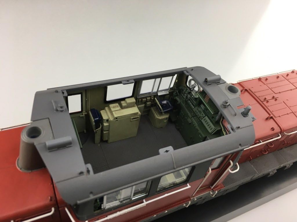 Aoshima 009987 1/45 Bunka Kyozai Co., Ltd. Train Museum OJ Series No.3 Diesel Locomotive DD51 Updated Color Super Detail - BanzaiHobby