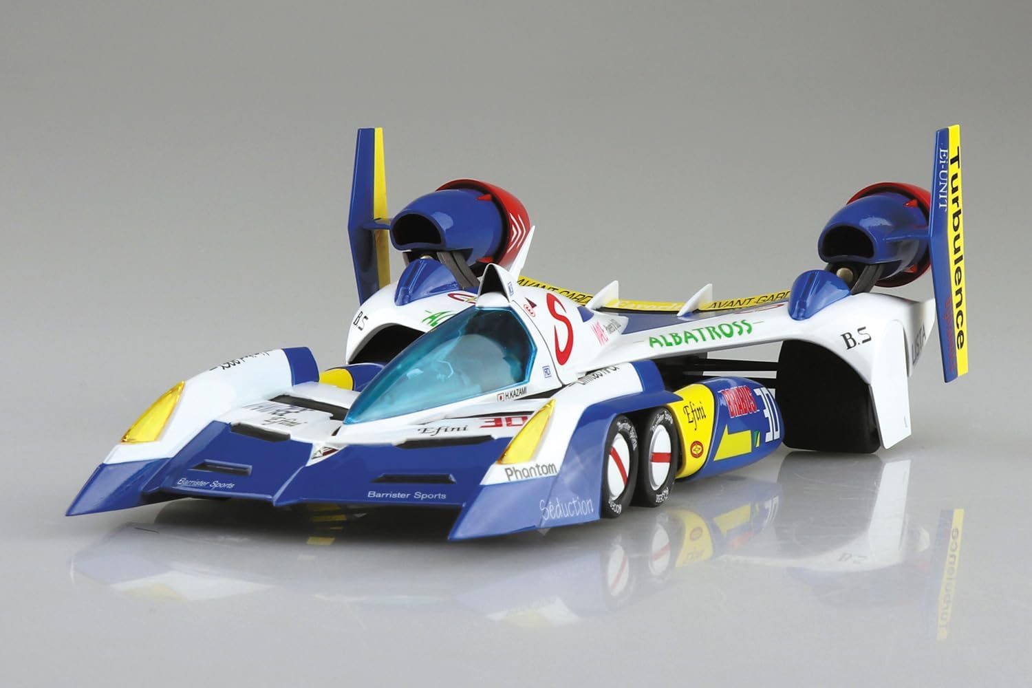 Aoshima 1/24 Cyber Formula 09 Super Asurada AKF-11 Aero Mode/Aero Boost Mode - BanzaiHobby