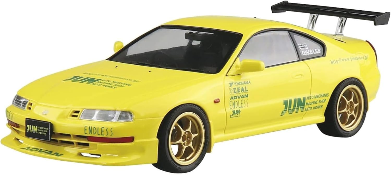 Aoshima 1/24 The Tuned Car Series No.73 Honda JUN Auto Mechanic BB1 Prelude '91 - BanzaiHobby