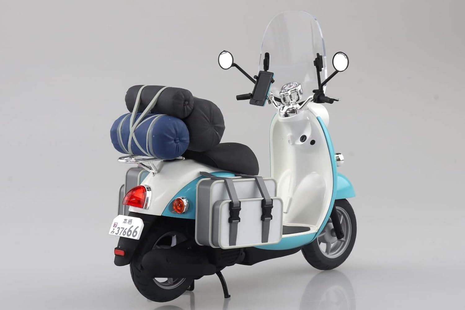 Aoshima 1/12 The Bike Series No.YU-01 Yurucamp SEASON 3 Shima Rin's Scooter - BanzaiHobby