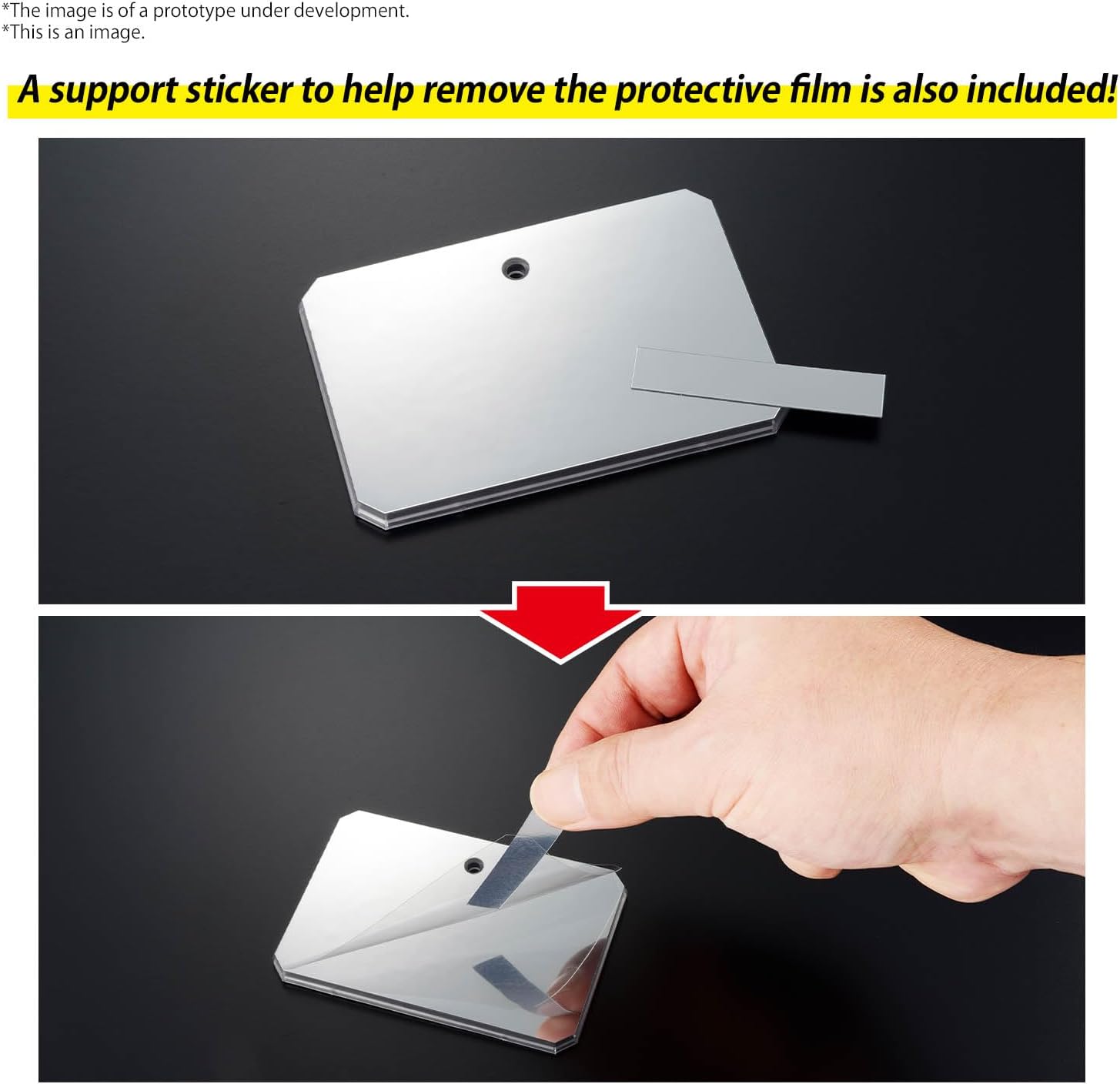 Bandai ACTION BASE 6 CLEAR COLLOR MIRROR STICKERS - BanzaiHobby