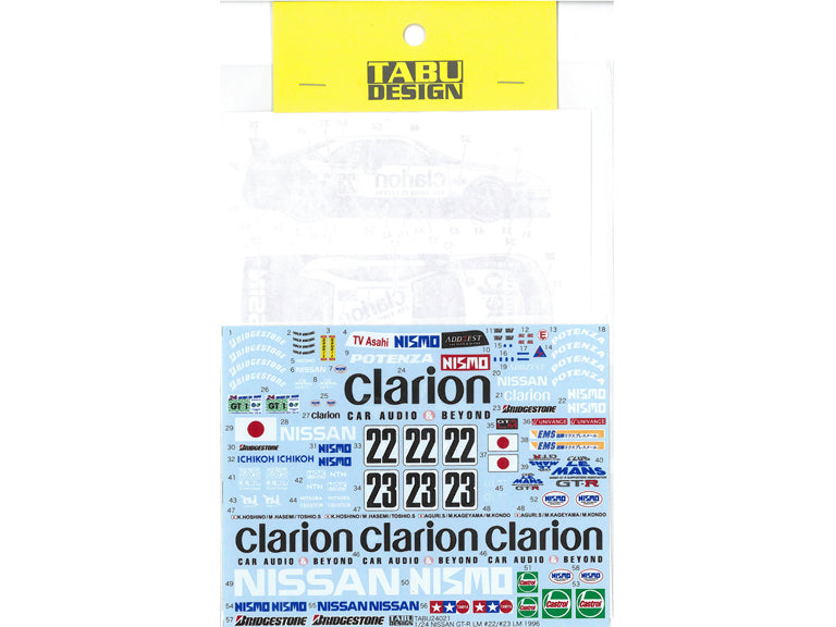 Tabu Design 24021 1/24 NISMO GT-R '96 #22 - BanzaiHobby