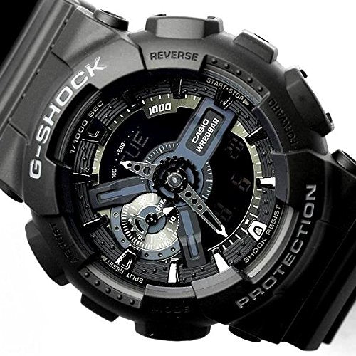 自衛官 自衛隊 公務員 入学祝 就職祝 G-SHOCK Hyper Colors 20気圧防水 デジアナウォッチ GA-110-1B - BanzaiHobby