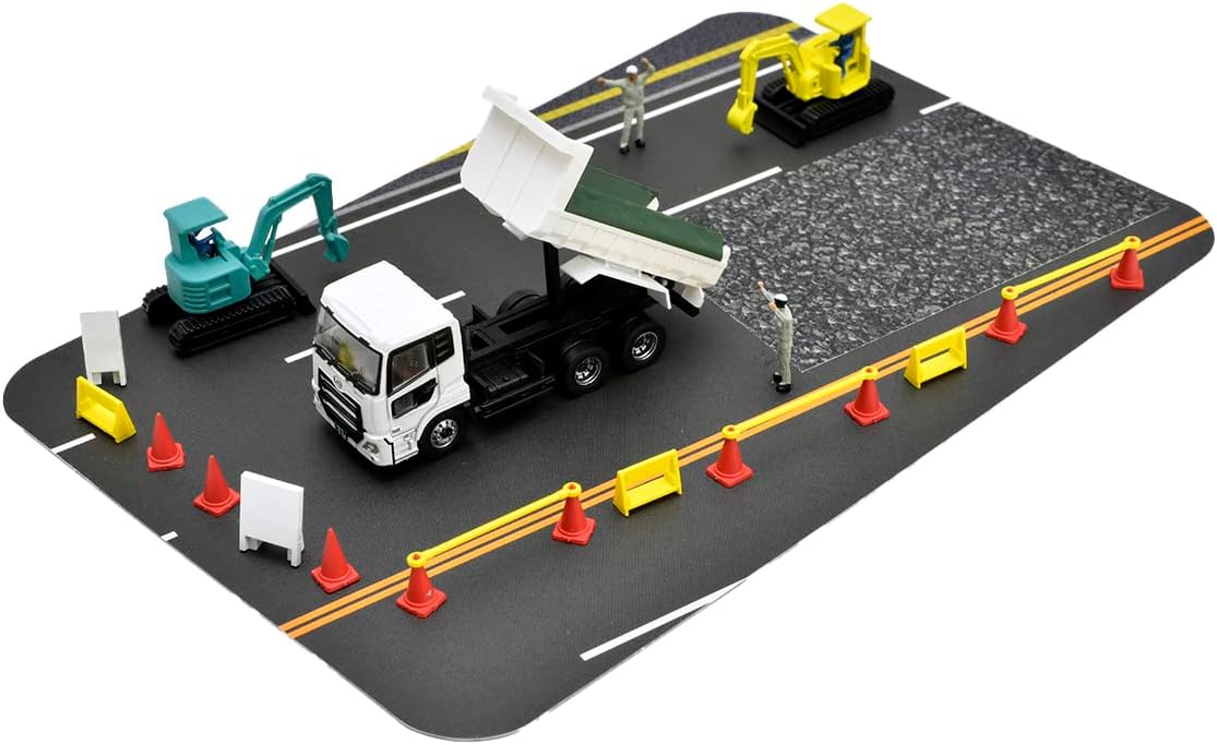 Tomytec The Truck Collection Torakore Road Construction Site Dump Set A - BanzaiHobby