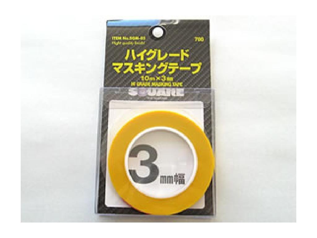 Square SGM-03 High-Grade Masking Tape 3mm x 10m - BanzaiHobby