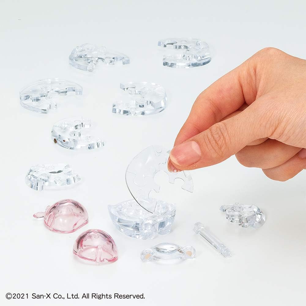 Beverly 50267 Crystal Puzzle Sumikko Gurashi, Shirokuma & Furoshiki 17 Piece - BanzaiHobby