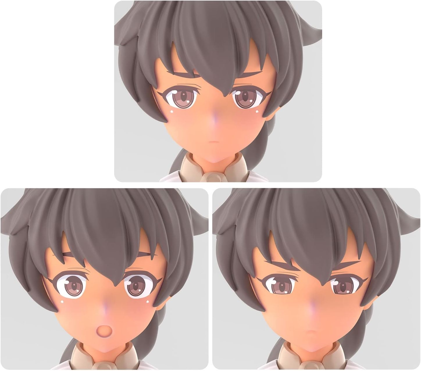 BANDAI SPIRITS 30MS Option Face Parts Facial Expression Set 6 (Color C) - BanzaiHobby