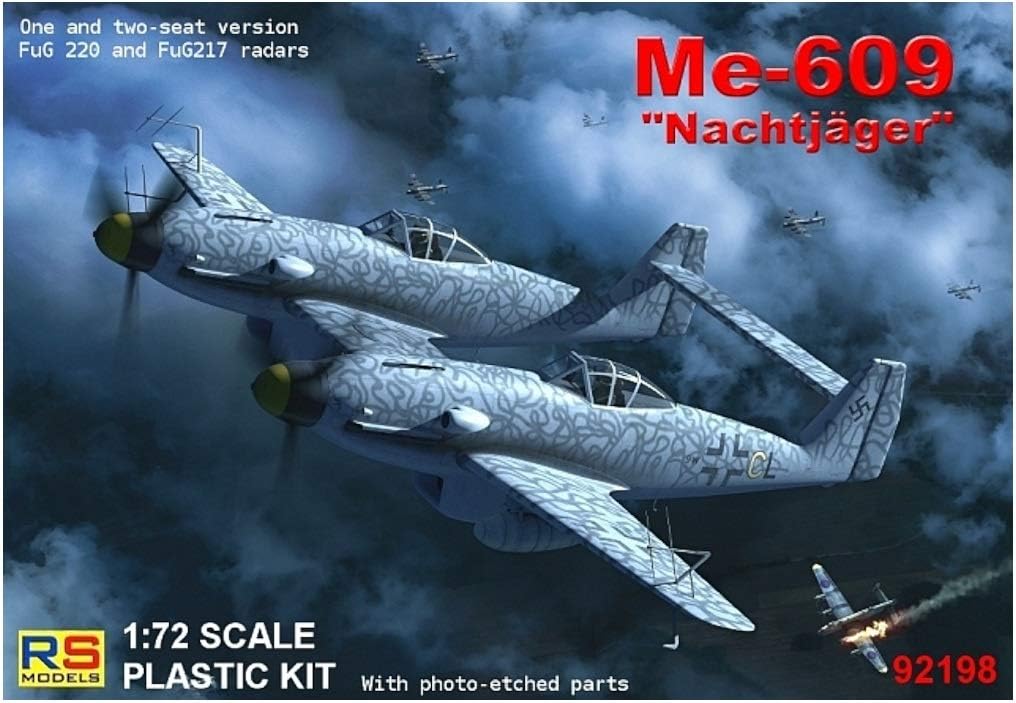 RS model RSM92198 1/72 Me-609 Nachtjager (Night Fighter) - BanzaiHobby