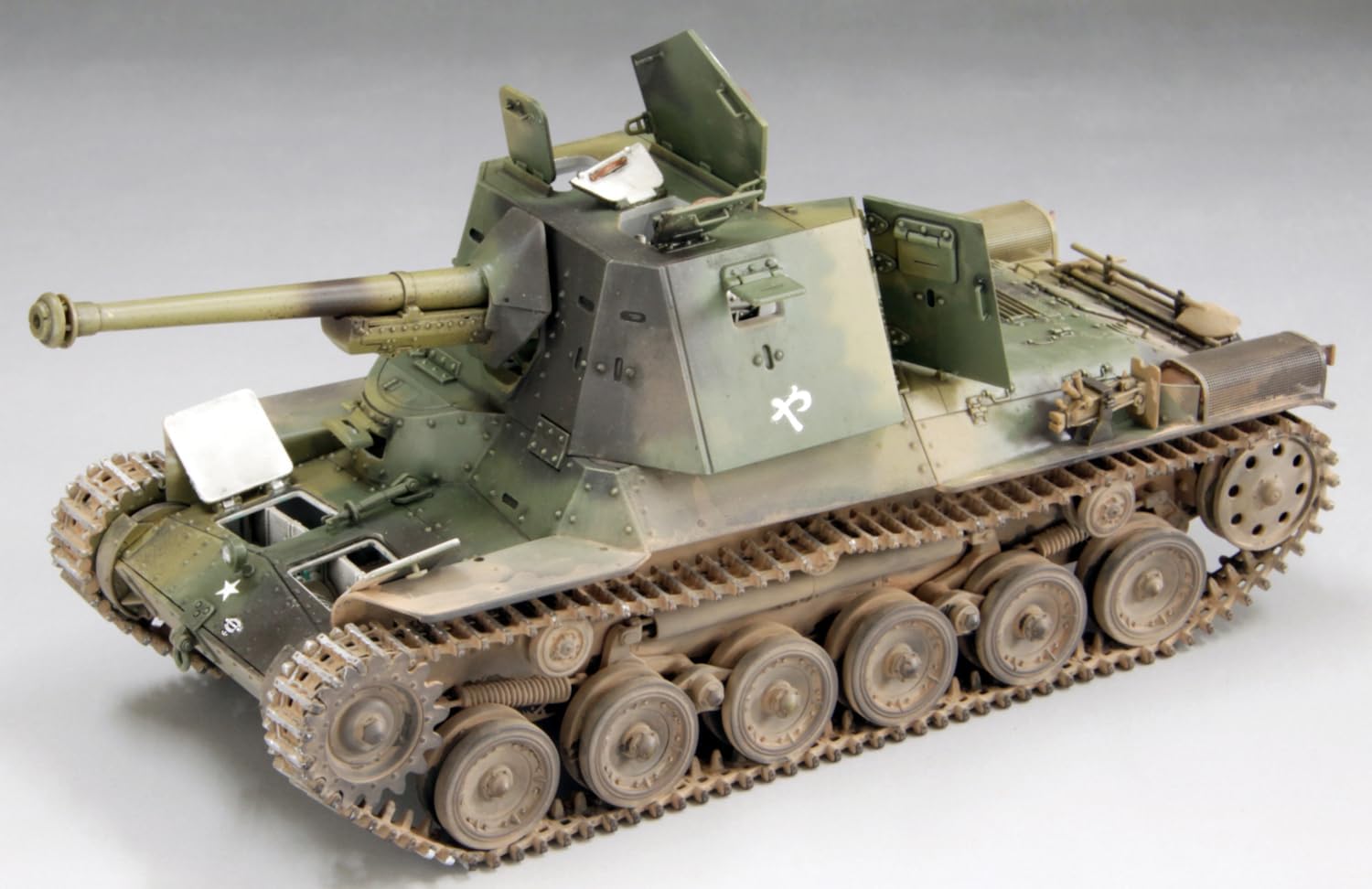 Fine Molds MR02 1/35 Imperial Japanese Army Type 3 Gun Tank HoNi III - BanzaiHobby