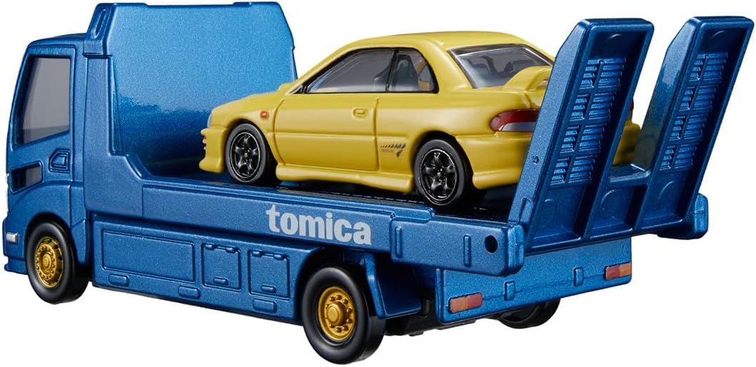 Tomica P Transporter Subaru Impreza WRX Type R Sti - BanzaiHobby