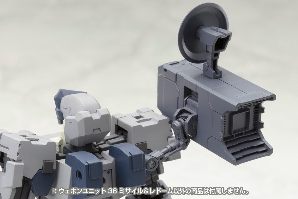 Kotobukiya MW36X M.S.G Modeling Support Goods, Weapon Unit 36, Missile & Radome - BanzaiHobby