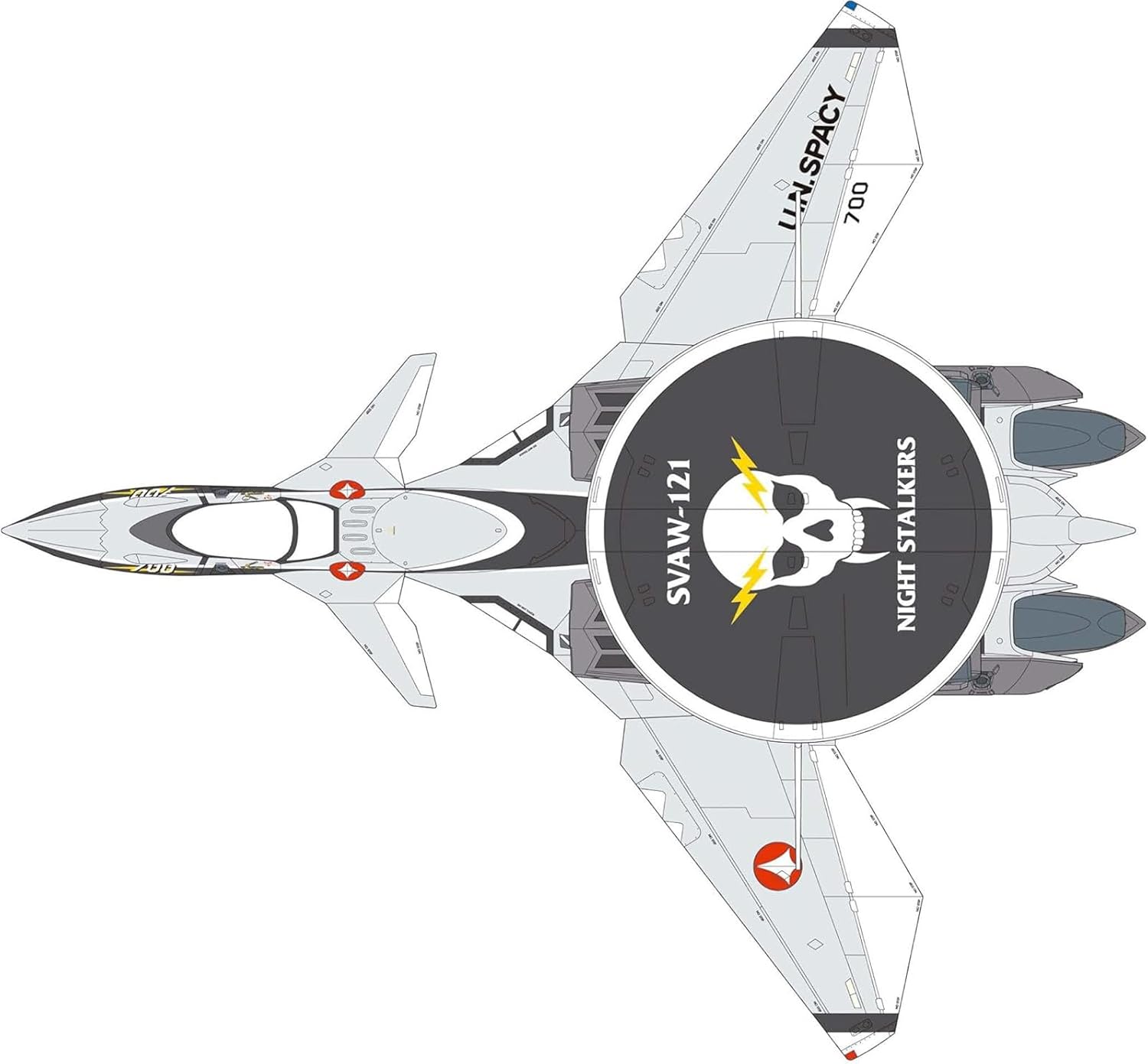 Hasegawa 65822 1/72 Macross 7 VE-11 Thunderseeker SVAW-121 Night Stalkers - BanzaiHobby