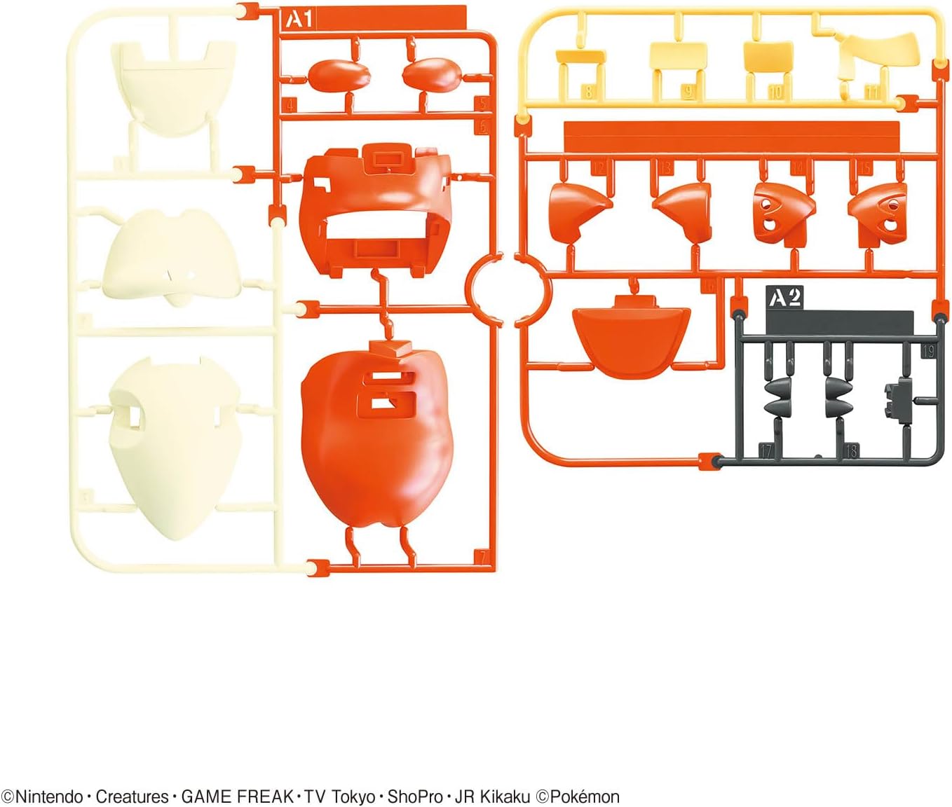 Bandai Pokemon Plamo Collection Quick 20 Hogeta - BanzaiHobby