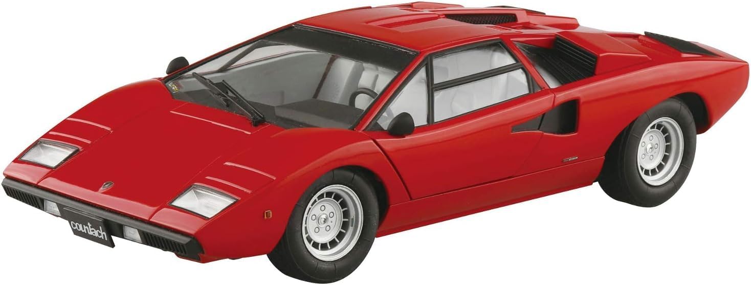 Aoshima 1/24 The Supercar No. 01 '74 Lamborghini Countach LP400