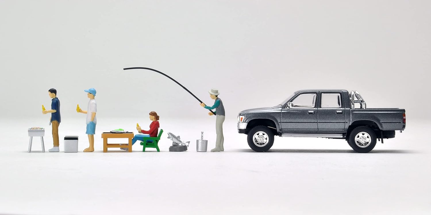 TOMYTEC 321576 1/64 Diocolle 64 #Car Snap 14aBBQ2 (Toyota Hilux 4WD included) - BanzaiHobby