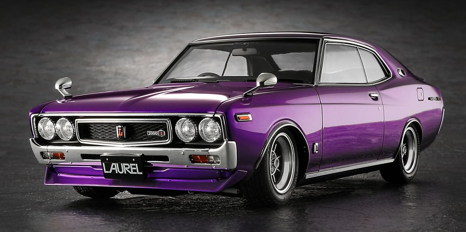 Hasegawa 20820 1/24 Nissan Laurel HT 2000SGX (KHC130) Late Version (1973) Custom Version - BanzaiHobby