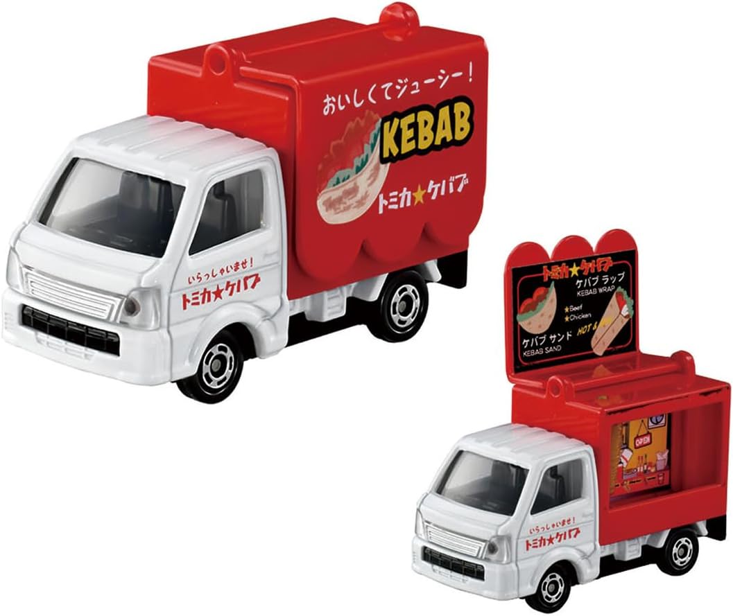 Tomica Gift Let's Eat Together! Tomica Food Shop Set