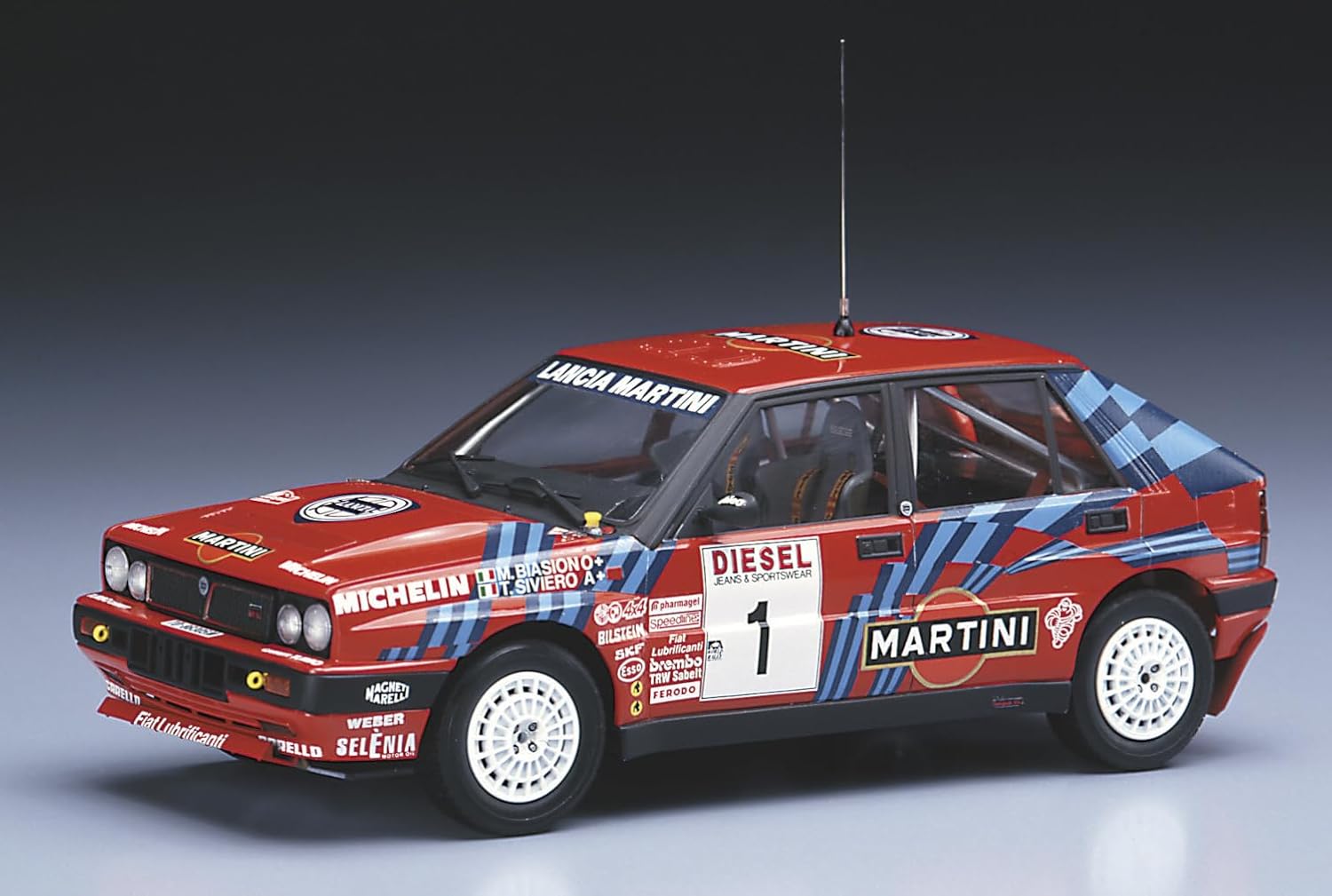 Hasegawa 20825 1/24 Lancia Delta HF Integrale 16v 1989 Sanremo Rally - BanzaiHobby