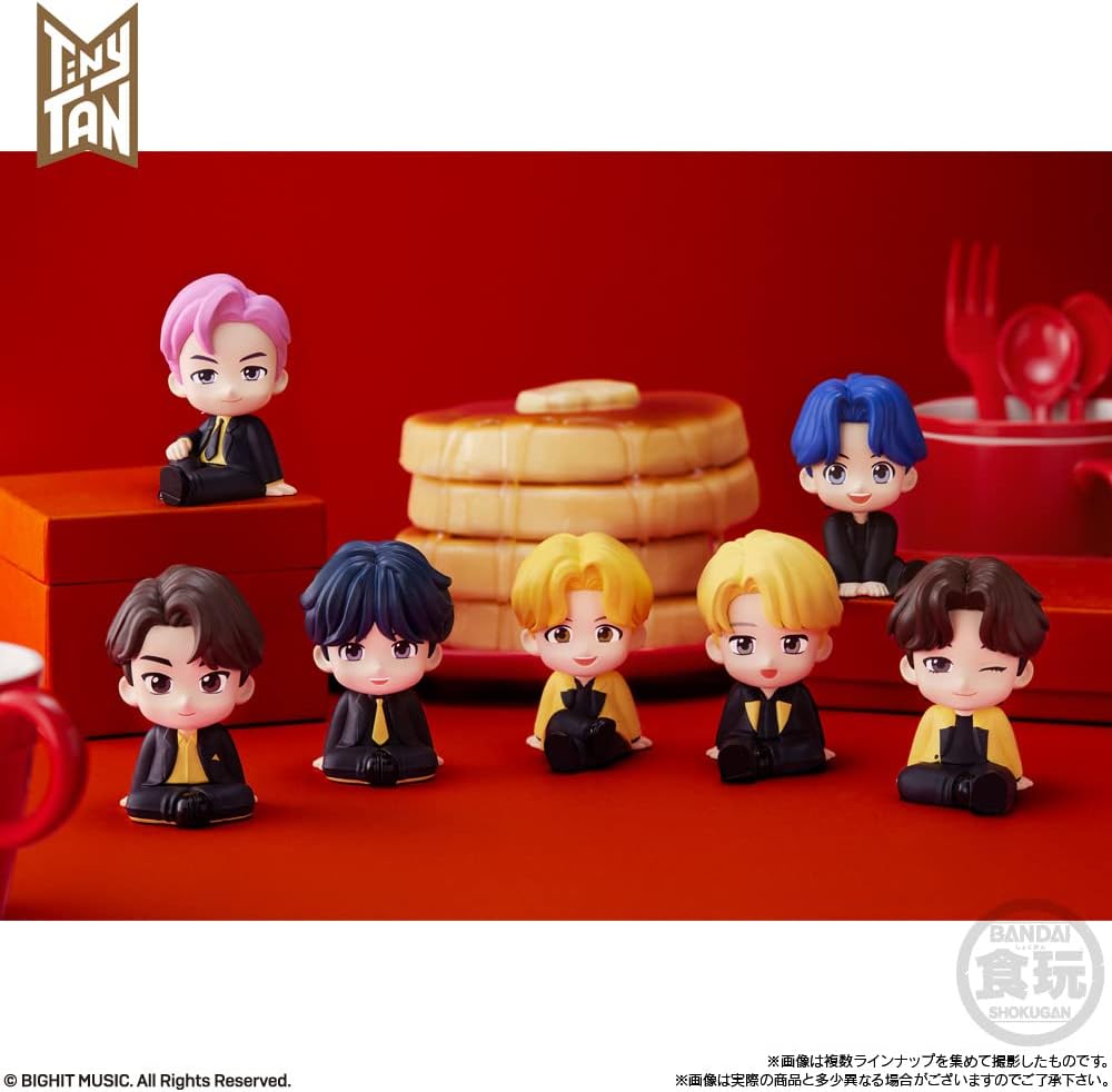 Bandai Rirakotto TinyTAN Butter (Set of 10) - BanzaiHobby