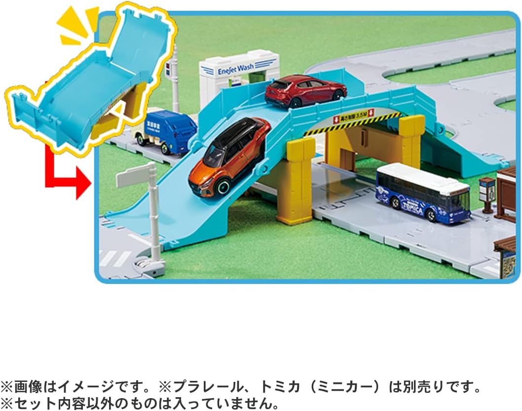 Tomica Town Railroad Crossings, Overpasses, and Intersections