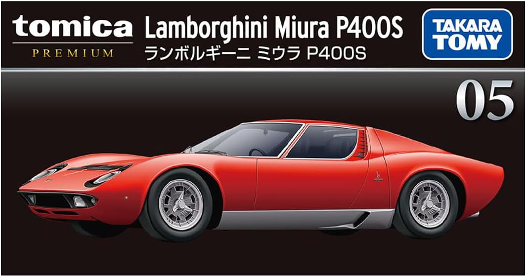 Tomica P 05 Lamborghini Miura P400S - Takara Tomy Banzai Hobby