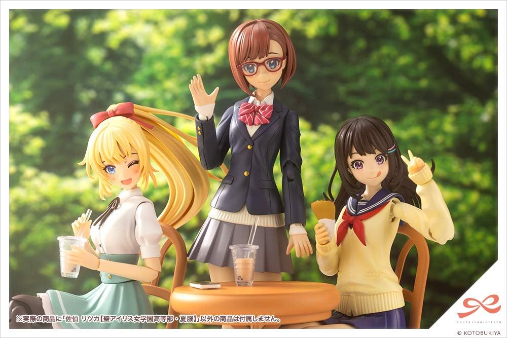 Kotobukiya JK003R Sousai Shoujo Teien Ritsuka Saeki (St Iris Gakuen Girls High School Summer Uniform) - Kotobukiya Banzai Hobby