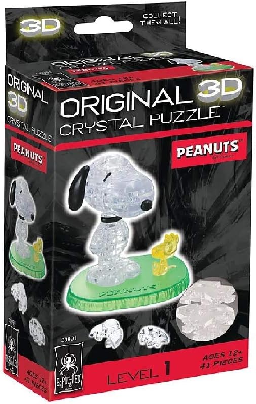 Beverly 50150 3D Crystal Puzzle Snoopy and Woodstock - BanzaiHobby