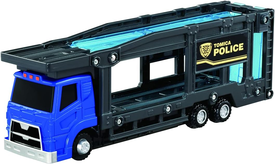 Tomica World Tomica Police on the Move! Police Carrier Car Set - BanzaiHobby