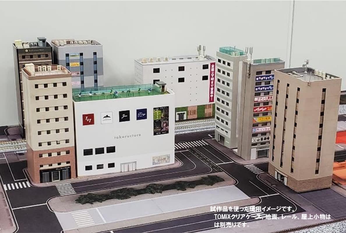 TOMYTEC Ecolacture Paper Structure C01 Miscellaneous Buildings & Department Store Diorama - BanzaiHobby