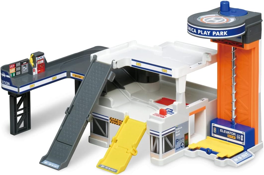 Tomica World Let's Play Storage Play Park