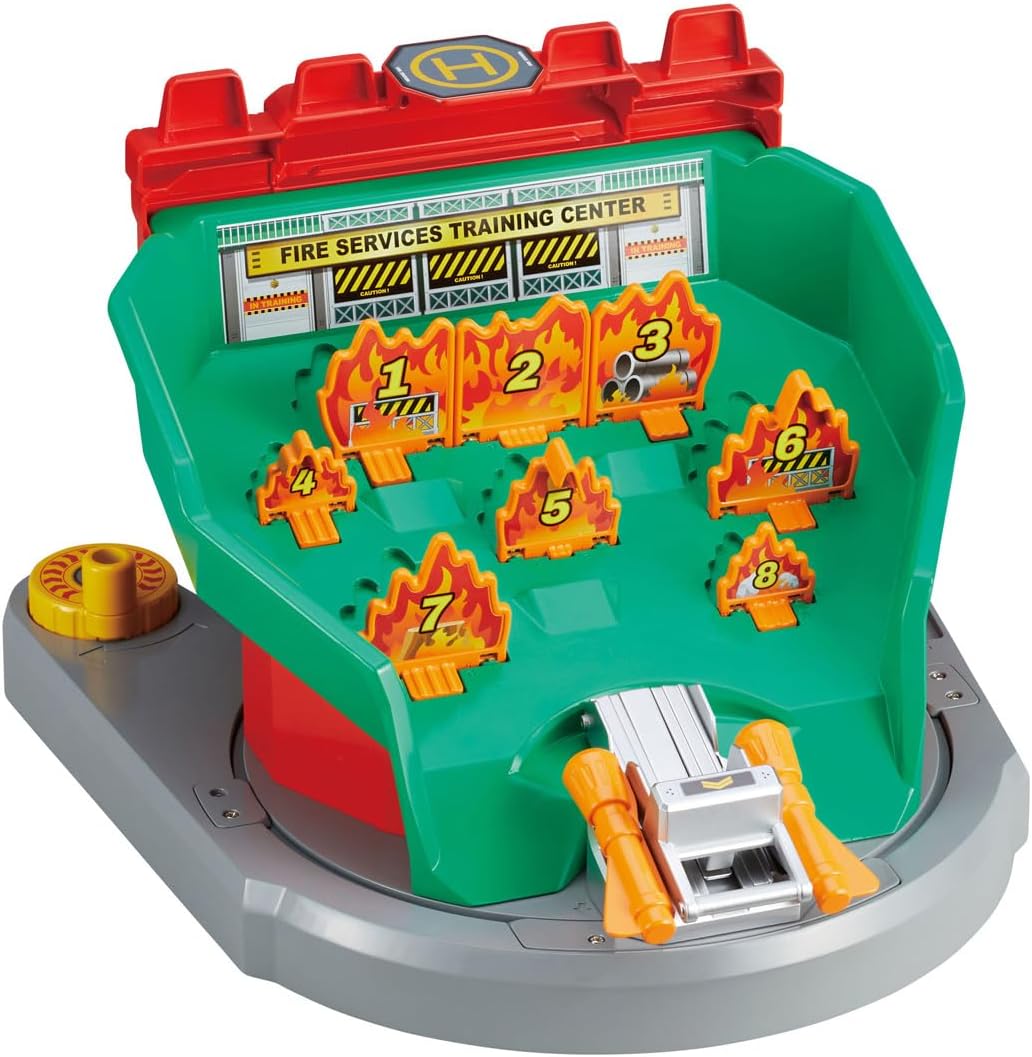 Tomica Round Change! Sound Fire Training School