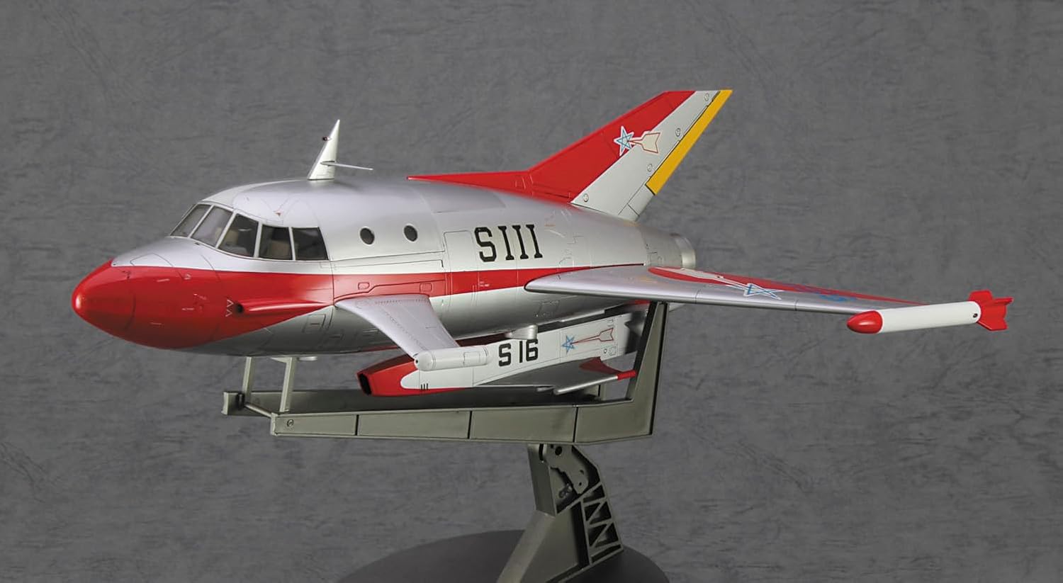 Hasegawa SP652 1/72 Jet-VTOL with Special Submarine S (with Meteor Mark Acrylic Stand) - BanzaiHobby