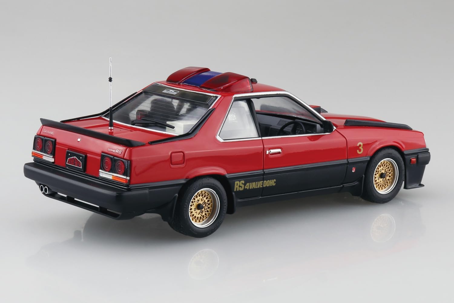 Aoshima 067697 1/24 Bunka Kyozai Seibu Police No.5 Machine RS-3 - BanzaiHobby