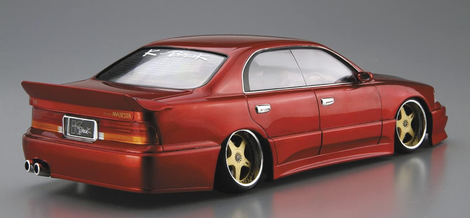 Aoshima 1/24 The Tuned Car No. 31 K-BREAK UZS141 Majesta 1991 (Toyota) - BanzaiHobby
