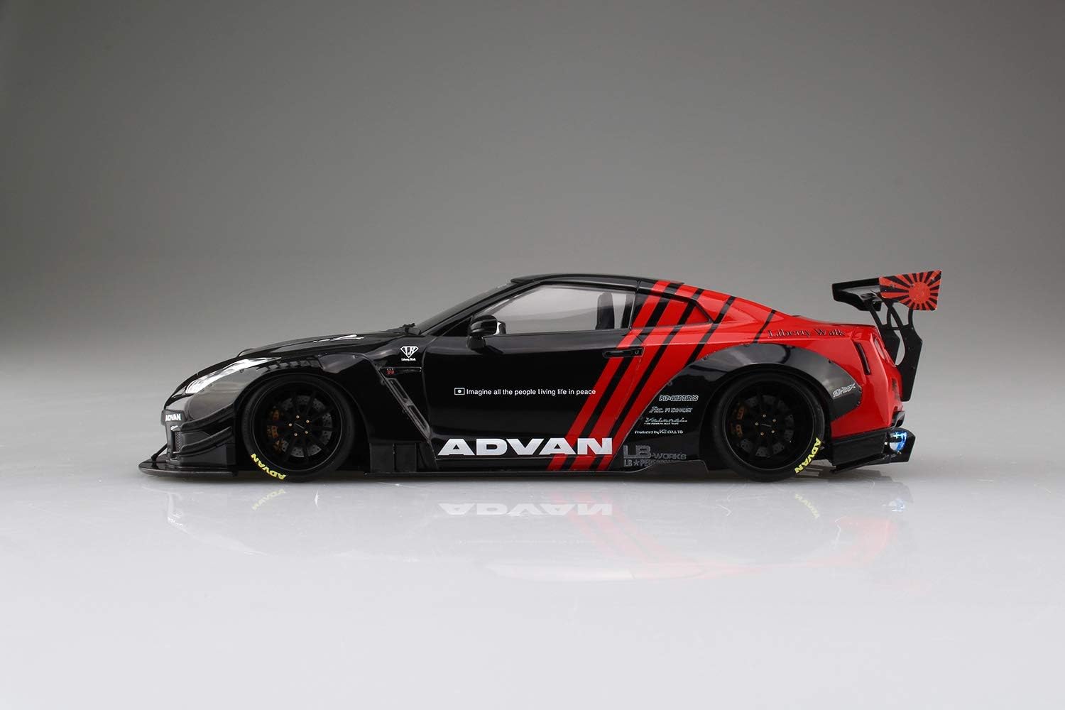 Aoshima 1/24 Liberty Walk No.13 LB Works R35 GT-R Type 2 Ver.2 - BanzaiHobby