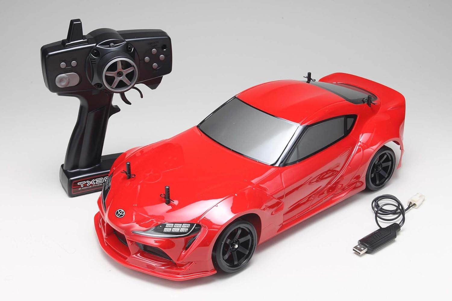 Yokomo DP-YD2RTRR-2 PANDEM GR Supra (red) Completed vehicle with gyro - BanzaiHobby