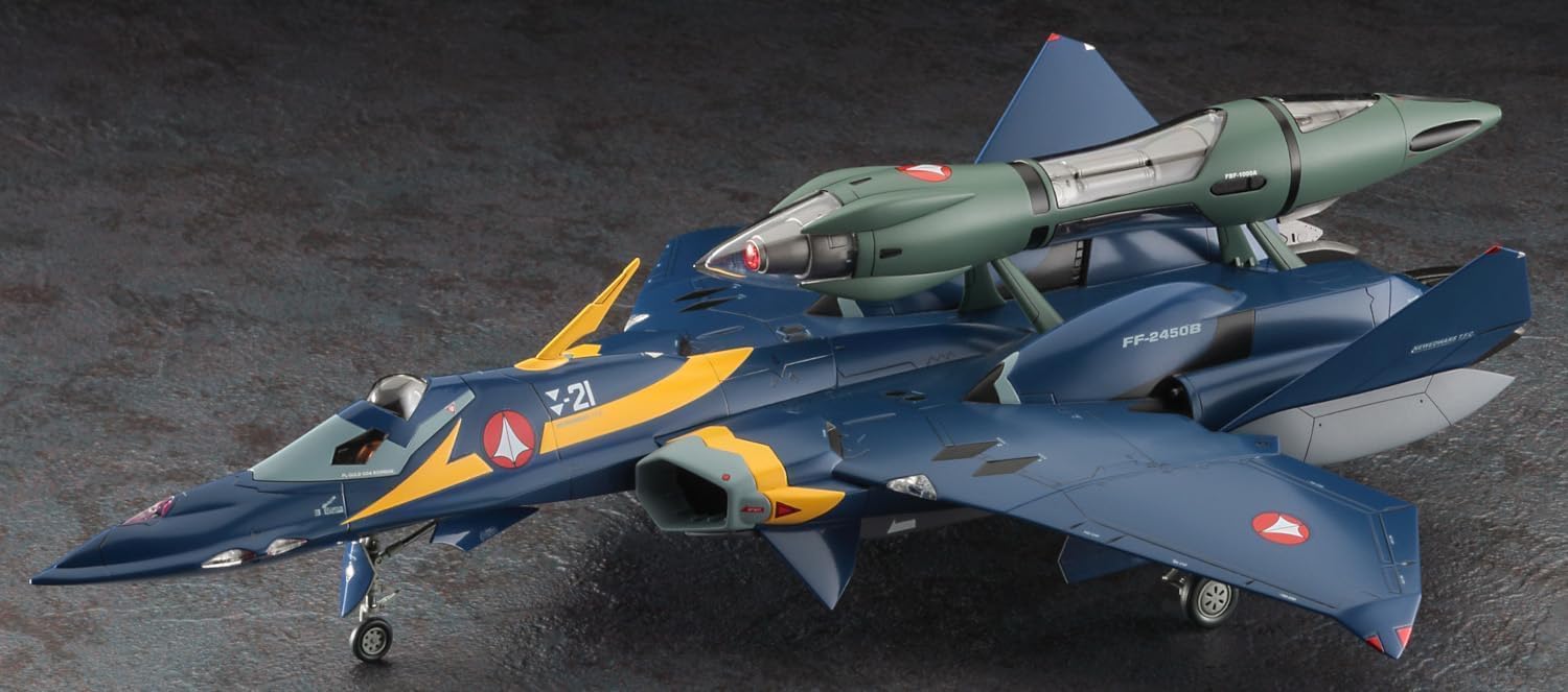 Hasegawa 65887 1/72 Macross Plus YF-21 w/Fast Pack & Fold Booster - BanzaiHobby