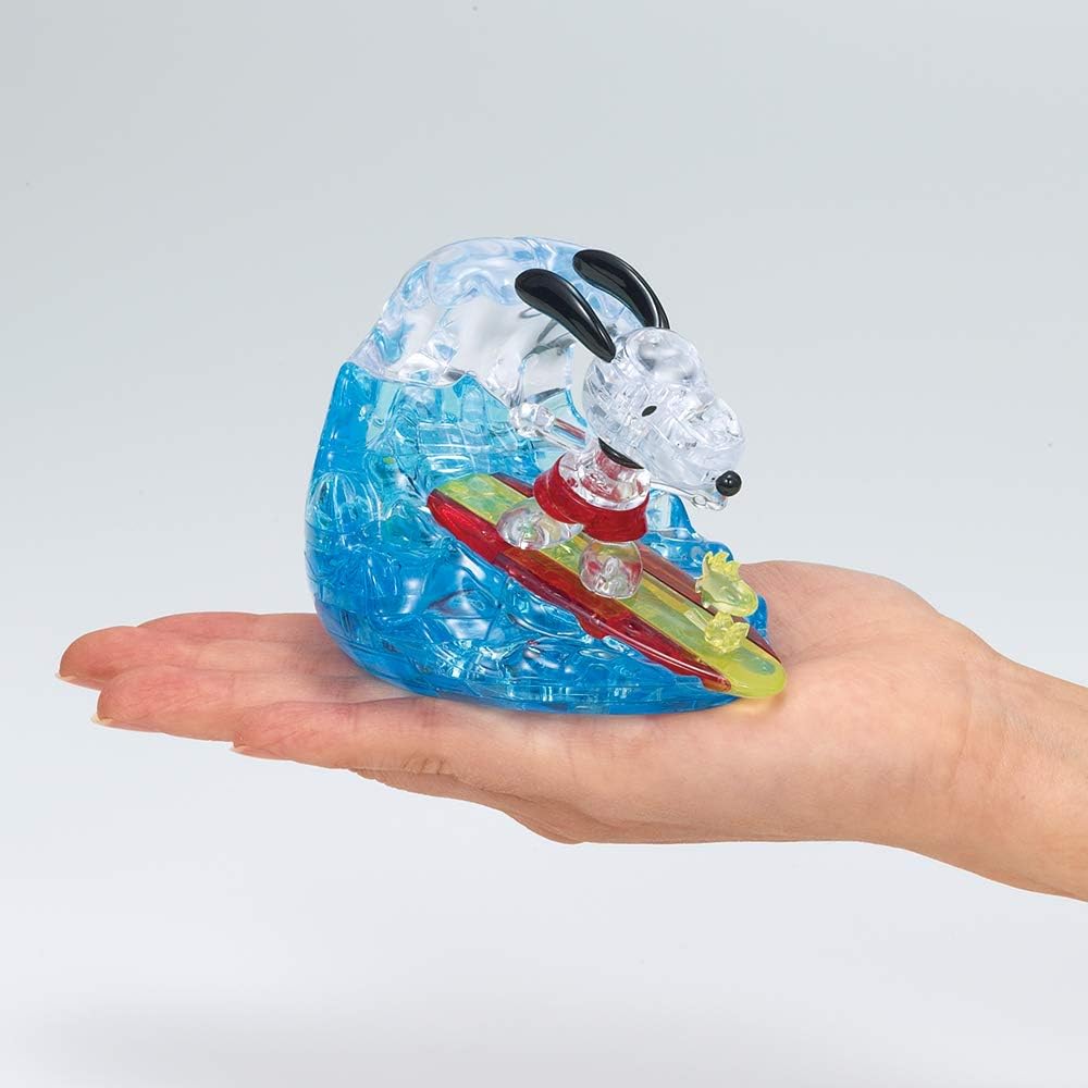 Beverly 50258 Crystal Puzzle Snoopy Surfing 40 Piece - BanzaiHobby