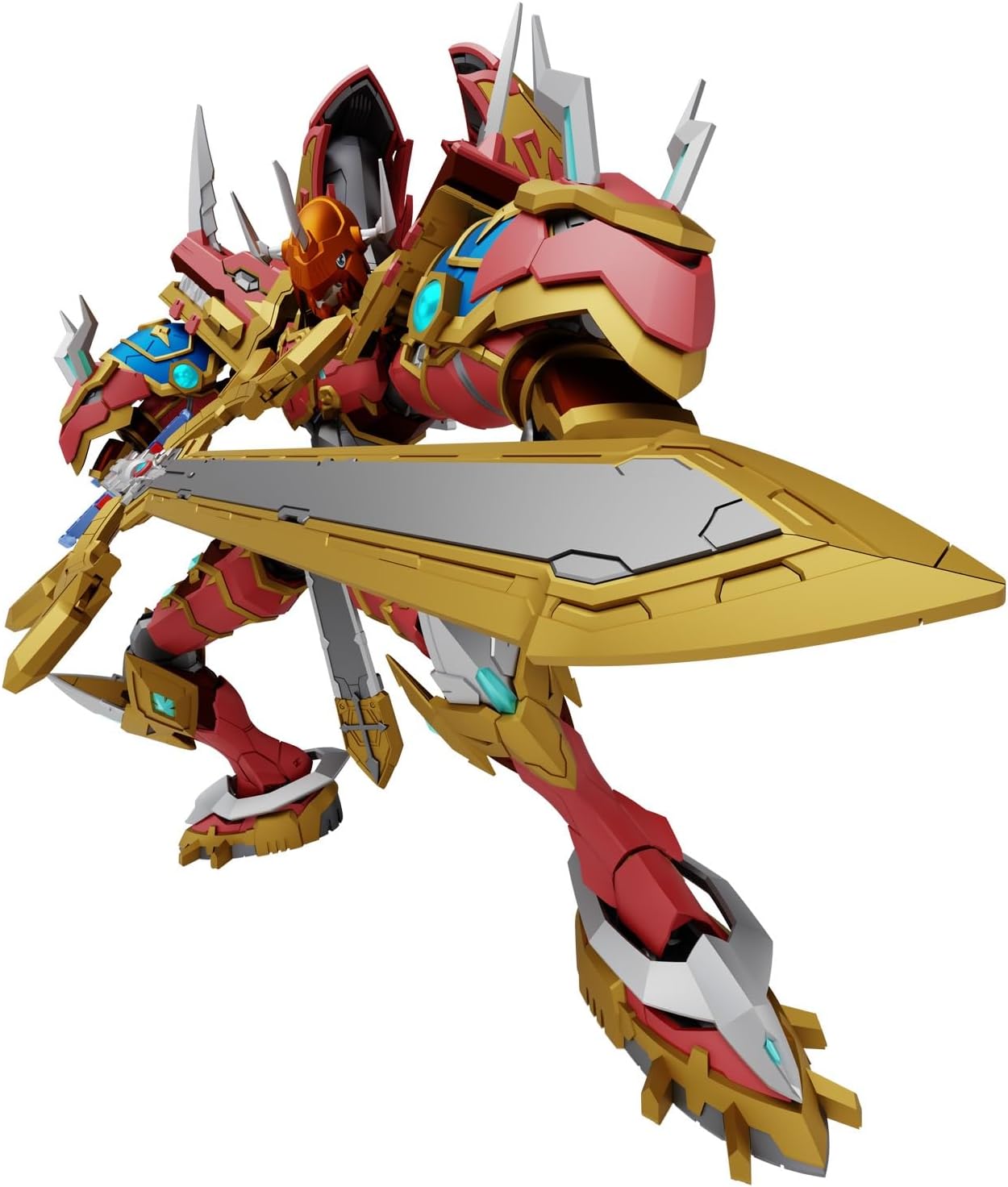 Bandai Figure-rise Standard Amplified Kaiser Greymon - BanzaiHobby